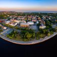 Aerial Photo Of Pärnu City In Estonia