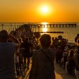 Sunset On Palanga (Lithuania, The Baltic Sea) Bridge