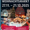 Plakat A4 Weihnachtsmarkt 2025 4 Termine 1